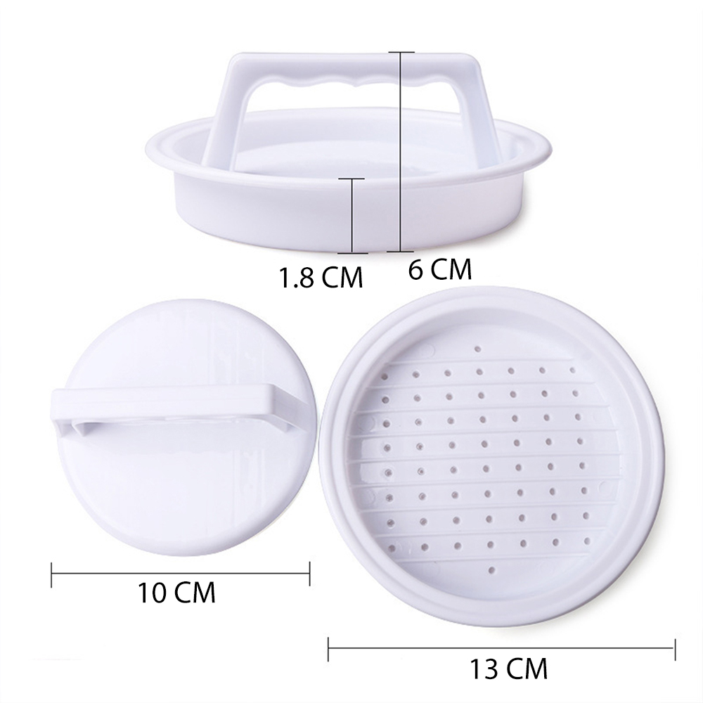 همبرگر زن دستی