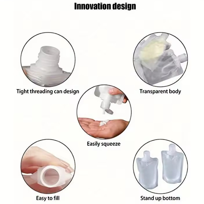 کاور نگهدارنده کرم و مایع دستشویی 50ML بسته 4 عددی