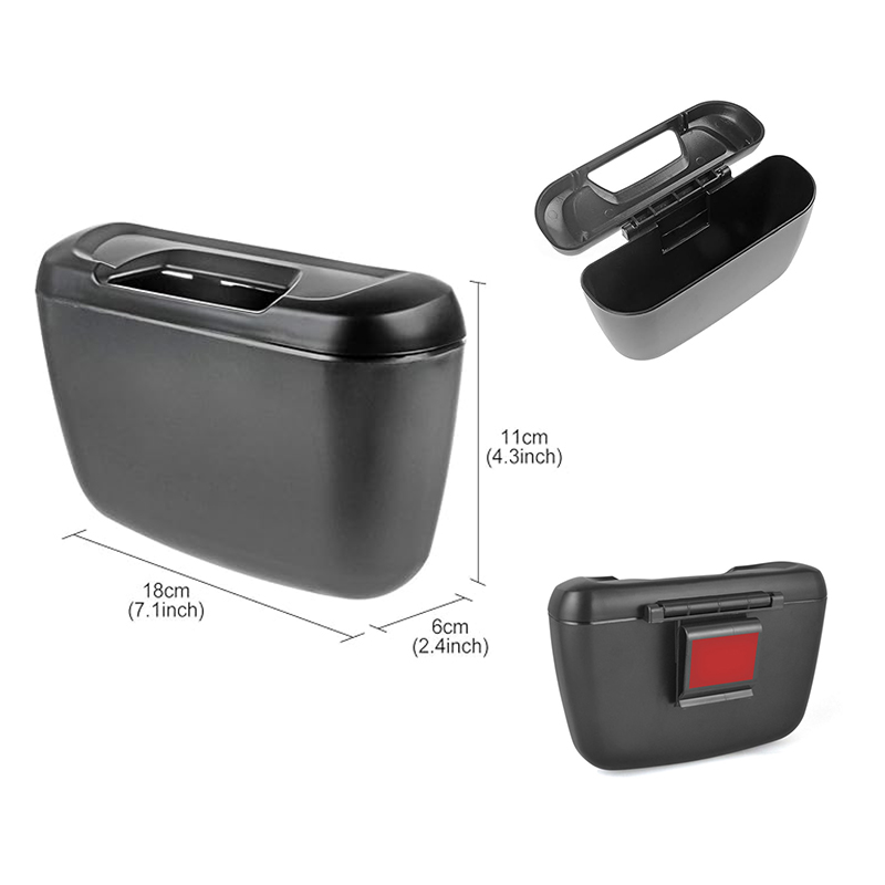 سطل زباله درب دار خودرو