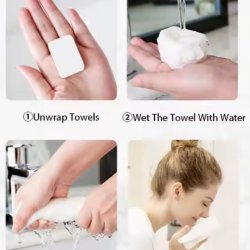 دستمال قرصی بسته 20 عددی