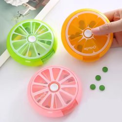 جا قرصی مسافرتی 7 خانه طرح میوه